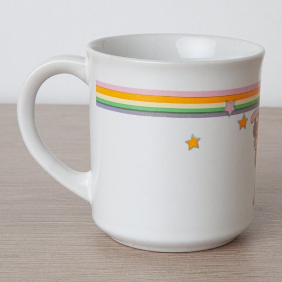 VTG 80s Wallace Berrie Pegasus Rainbow Butterfly Coffee Mug 1982 Fantasy #4907 - Picture 3 of 16